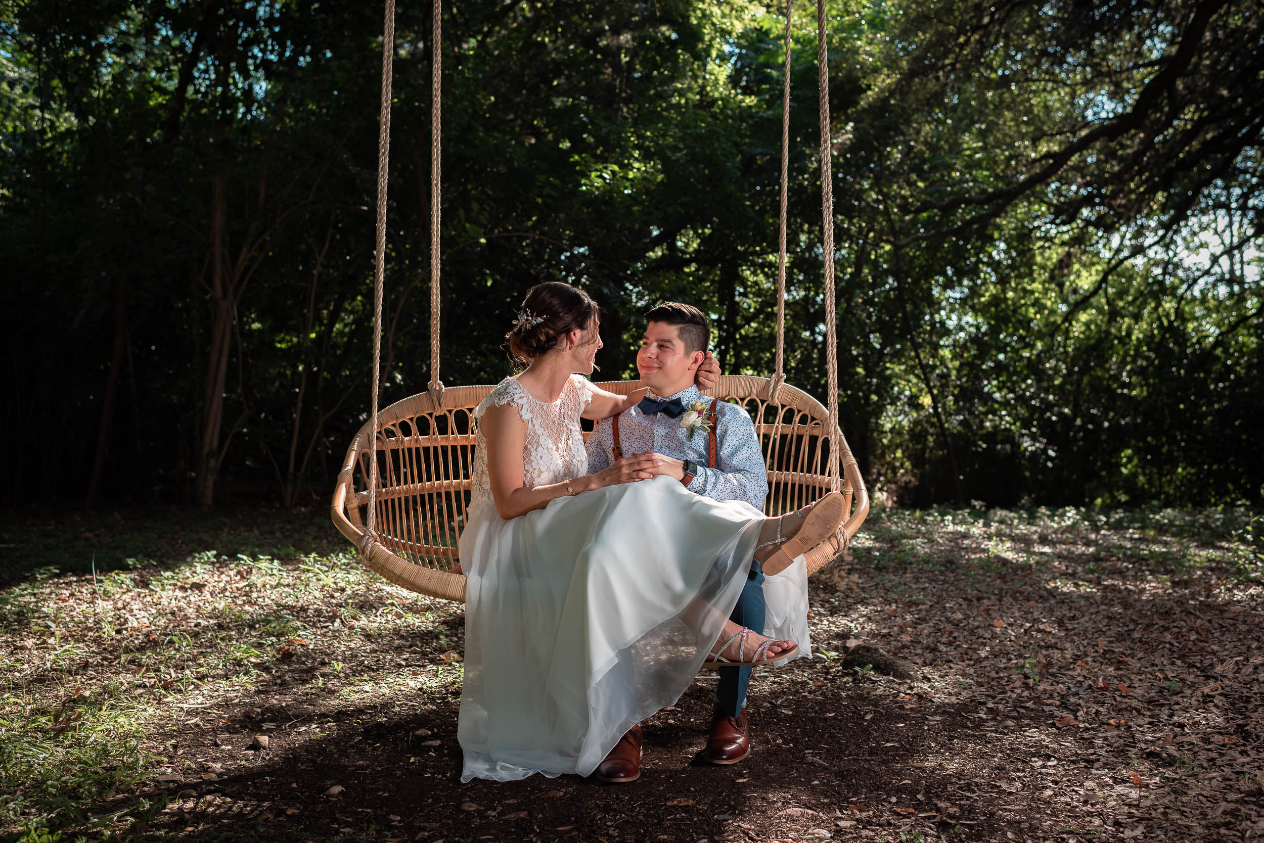 Austin-Wedding-Photographers-bride-summer-swing-romantic-Mercury-Hall