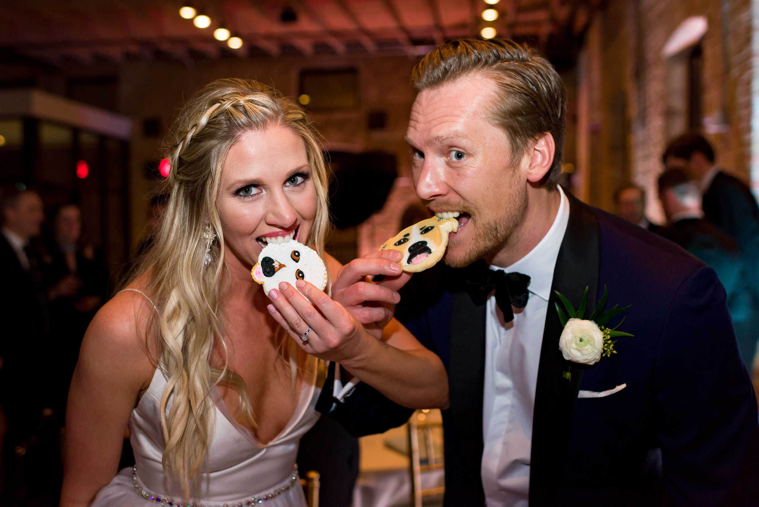 Austin-wedding-photographers-brazos-hall-downtown-cookies-dogs-puppy-bride-groom